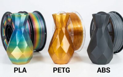 ¿Cuál es el Mejor Filamento 3D? Guía Definitiva PLA, PETG y ABS